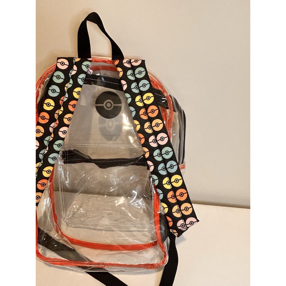 Pokémon Backpack Clear Plastic - Picture 7 of 12